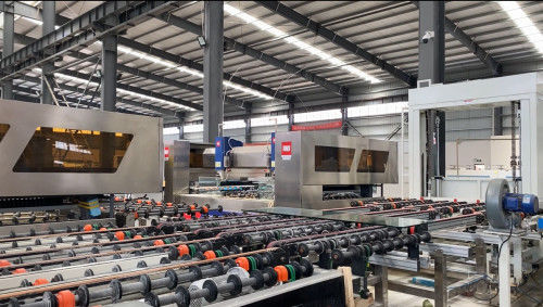 SWAN GLASS CO.,LTD производственная линия производителя