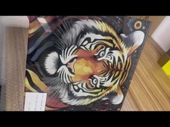 Печать из 10 мм закаленного стекла